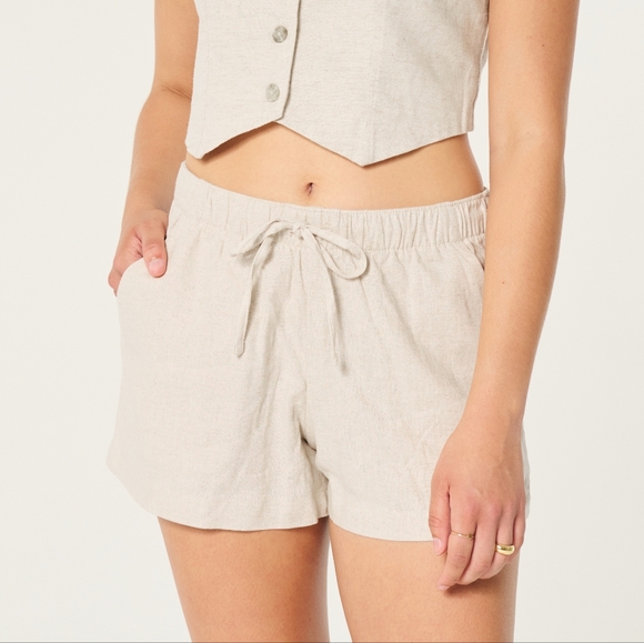 Hollister Pants - Hollister Women's ELLA Linen Blend XS Shorts